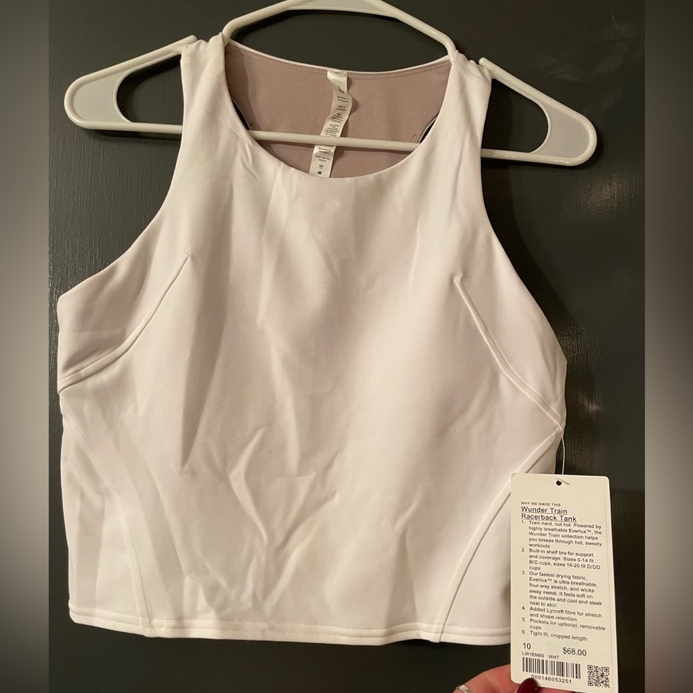 Lululemon Wunder Train Racerback Tank Top